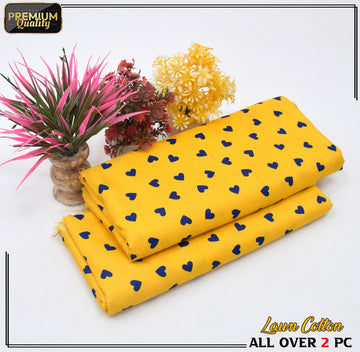 2 Piece Soft | Lightweight & Stylish Printed Lawn Cotton Suit - BDF#103