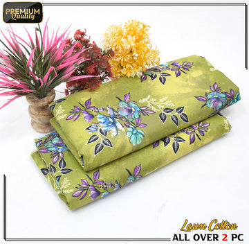 2 Piece Soft | Lightweight & Stylish Printed Lawn Cotton Suit - BDF#116