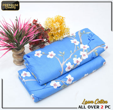 2 Piece Soft | Lightweight & Stylish Printed Lawn Cotton Suit - BDF#119