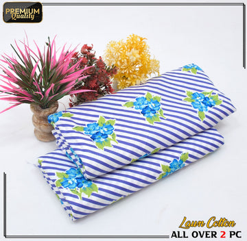 2 Piece Soft | Lightweight & Stylish Printed  Lawn Cotton Suit - BDF#120