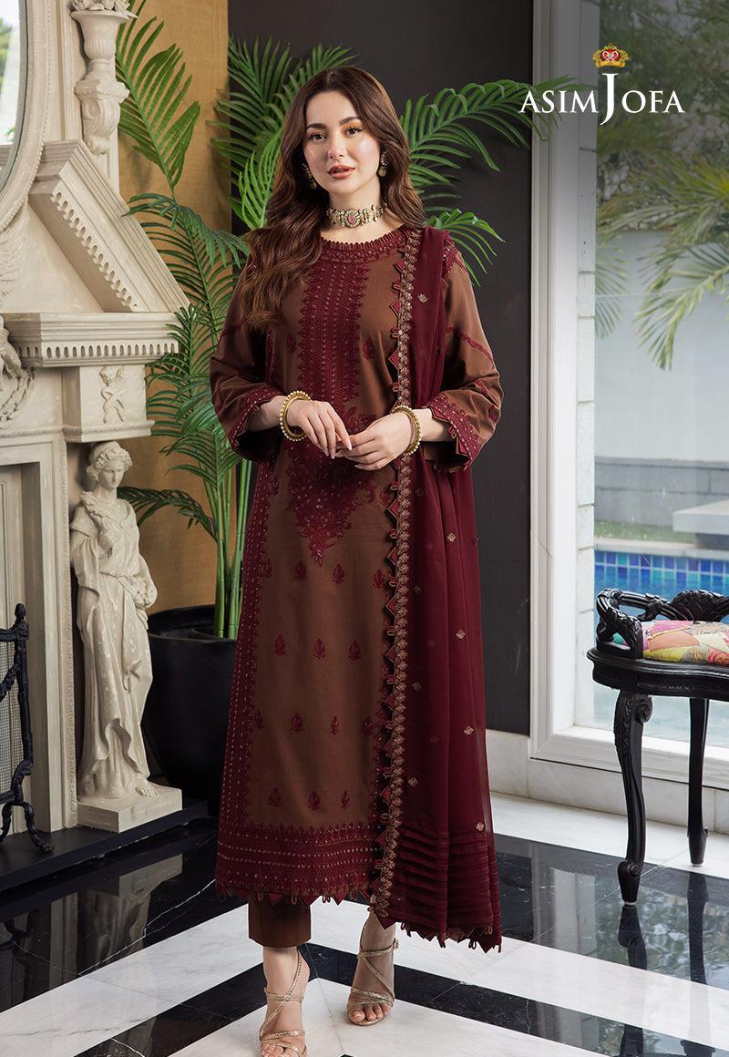 Embroidered Lawn Fancy 3 Piece Dress