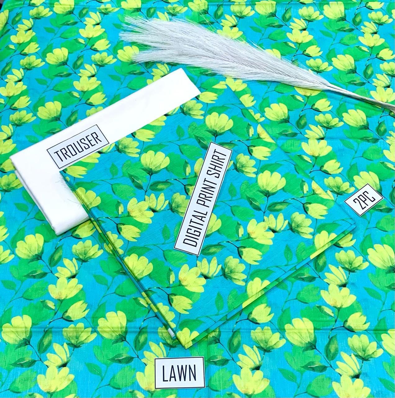 Print Lawn 2Pc Suit