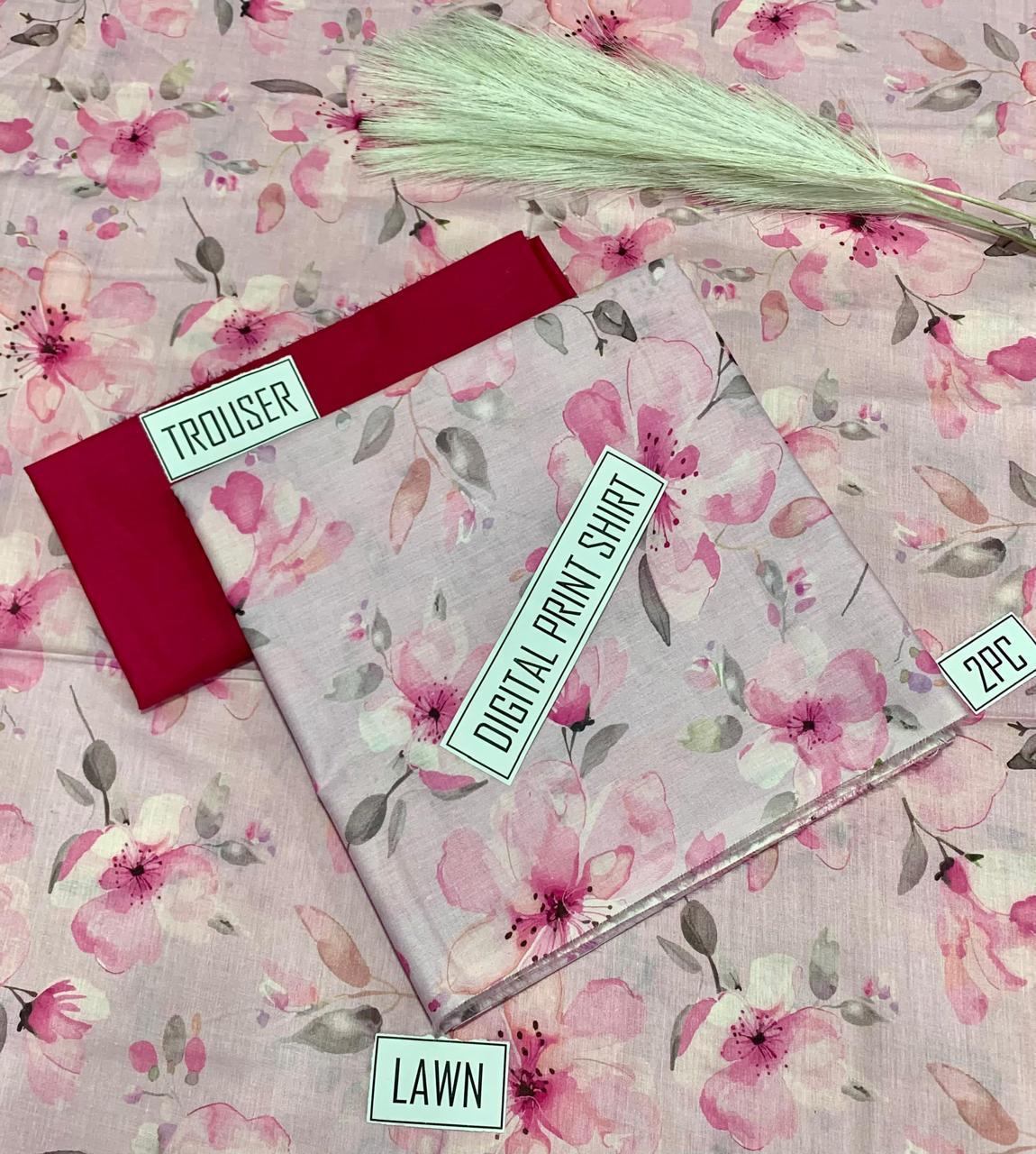 Print Lawn 2Pc Suit