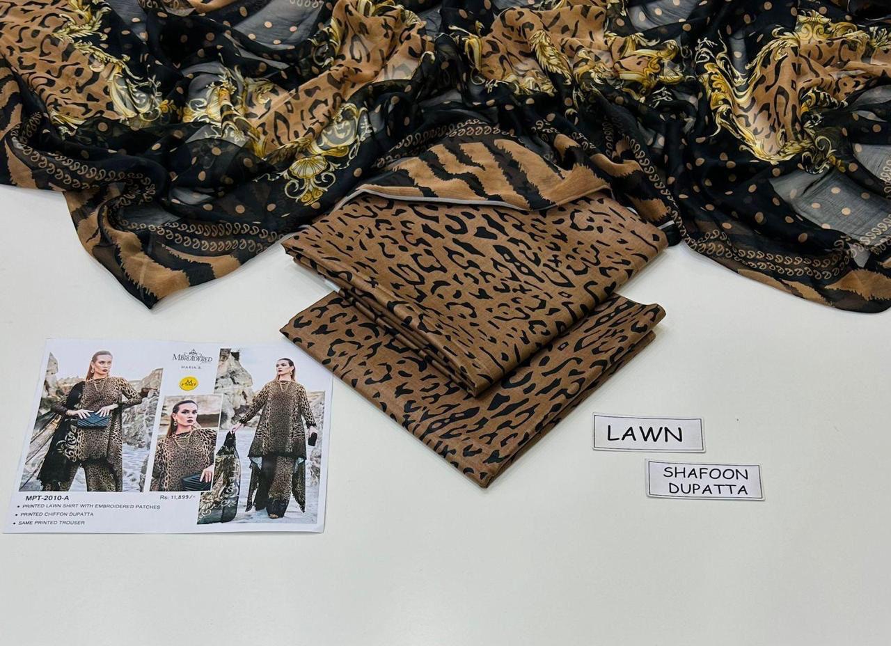Print lawn 3pc Suit